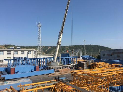 機電安裝公司孟村井架安裝如火如荼