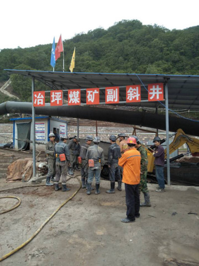 礦建二公司冶坪項目部“新成員”正式上崗了