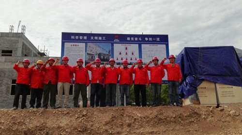 天工公司安裝一部追趕超越蹄急步穩