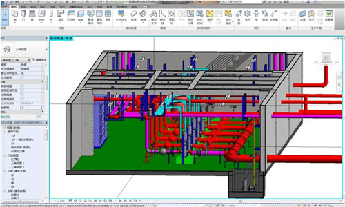 天工公司陜煤研究院泵房BIM技術應用成效顯著