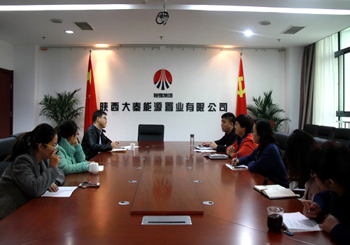 大秦置業公司召開“藍山水岸”項目“開發貸”專題研討會