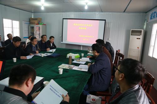 渭南分公司第二項目A11#、A12#樓順利通過 省級綠色施工示范工程驗收