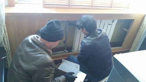 韓城分公司“只爭朝夕,事不過夜”圓滿完成韓城礦業公司辦公樓暖氣改造工程