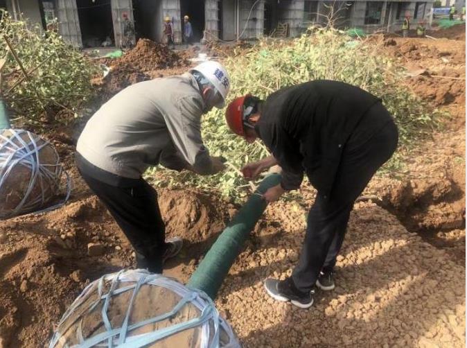 陜煤建設(shè)綠宇公司：藍(lán)山水岸項(xiàng)目“大干快上” 施工熱潮正當(dāng)時