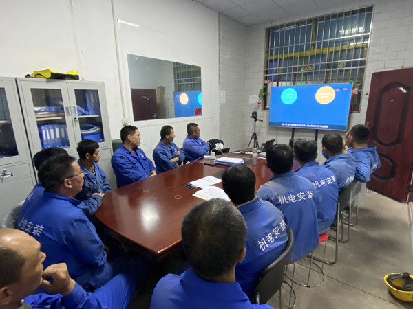 陜煤建設機電安裝公司全力以赴保安全,促生產
