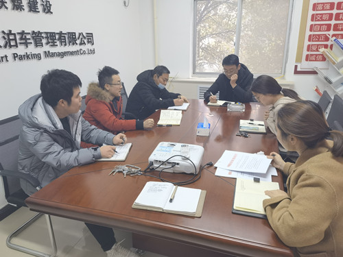 陜煤建設智慧泊車公司 新年伊始有序推動復工復產