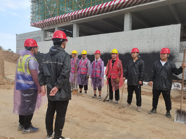 陜煤建設咸陽公司第九項目部:開展防汛應急演練，增強防汛防澇各環節銜接硬度