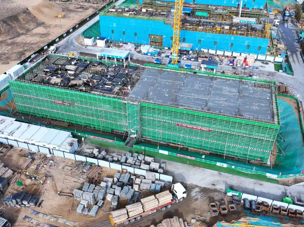 戰荒漠、搶節點!陜煤建設天工公司土建第五項目部以“鐵軍擔當”推進榆林化學二期建設